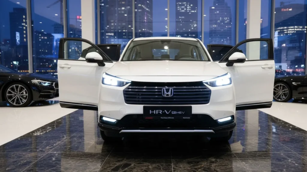 2025 Honda HR-V e:HEV front view bold design