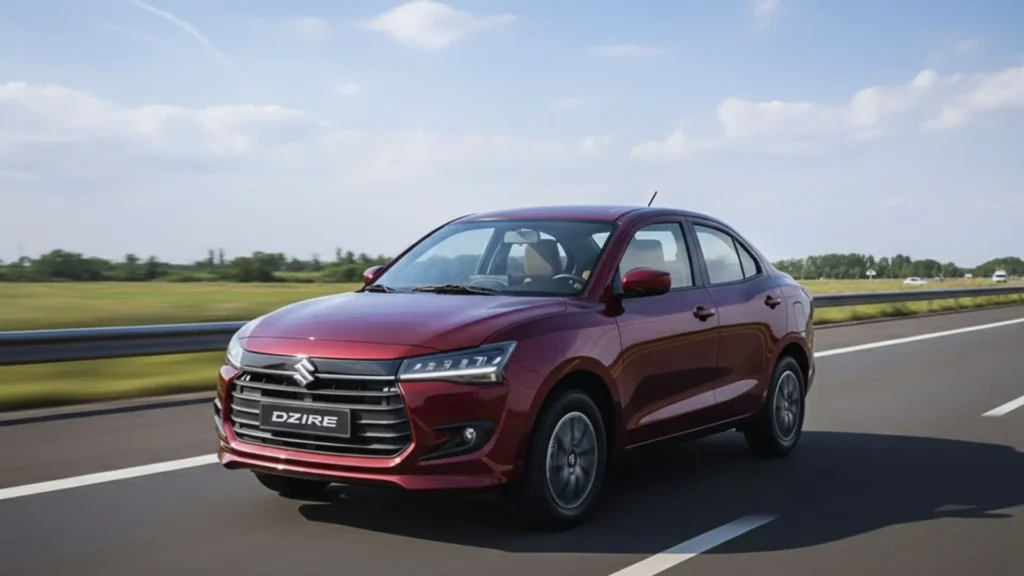 Maruti Suzuki Dzire compact sedan exterior design