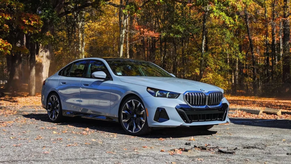 Elegant BMW 5 Series luxury car