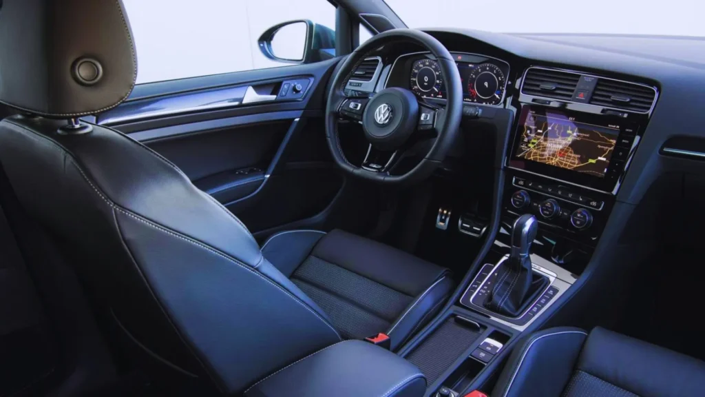 Volkswagen Golf R luxury dashboard