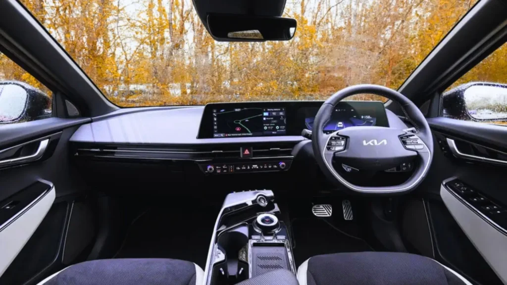 Kia EV6 interior dashboard design