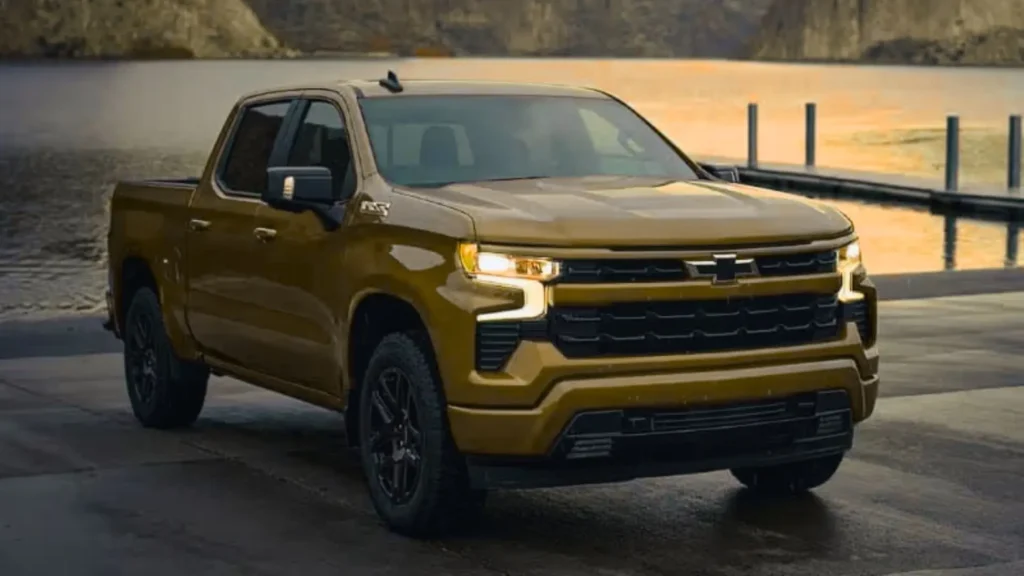 2024 Chevrolet Silverado 1500 off-road driving scene