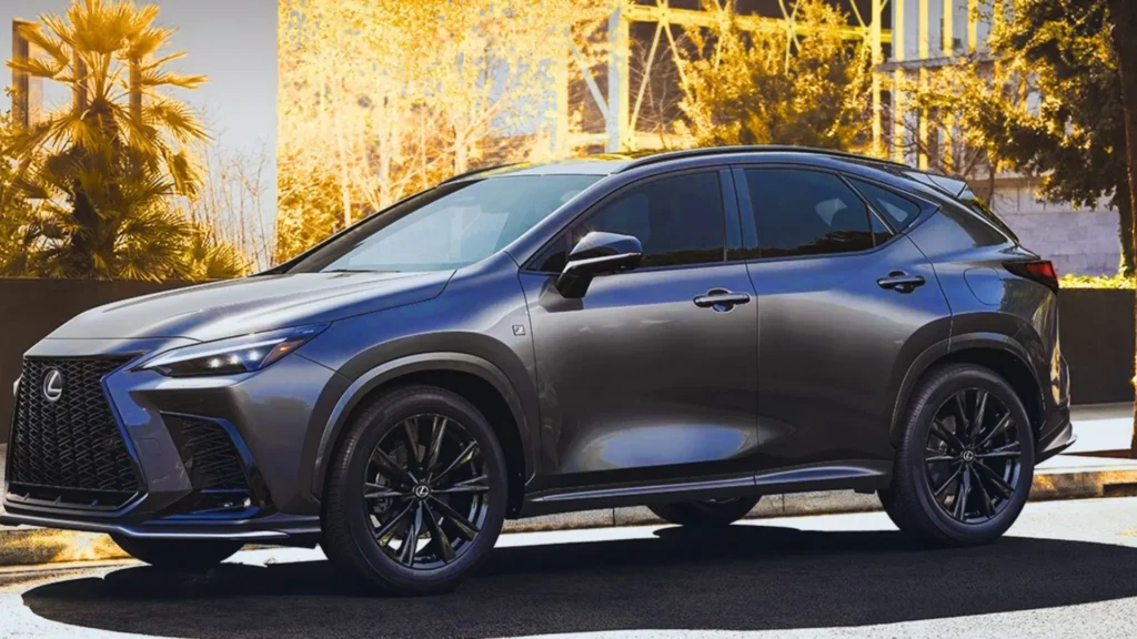 Luxury exterior design of 2025 Lexus NX SUV