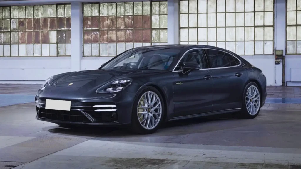 Porsche Panamera luxury sports sedan on the road