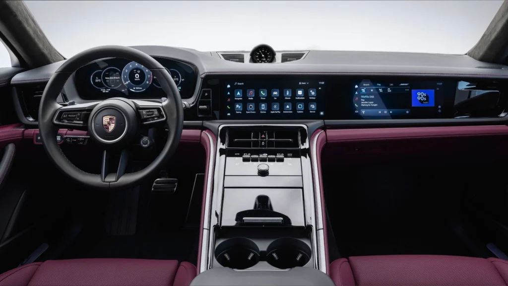 2024 Porsche 911 interior luxury dashboard view