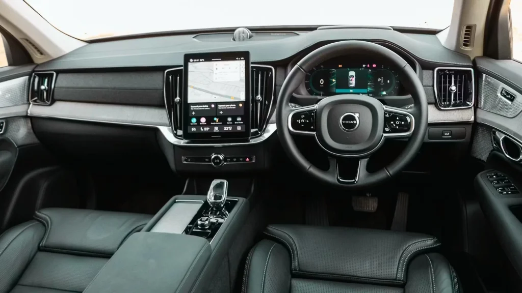 2024 Volvo XC90 interior with advanced technology