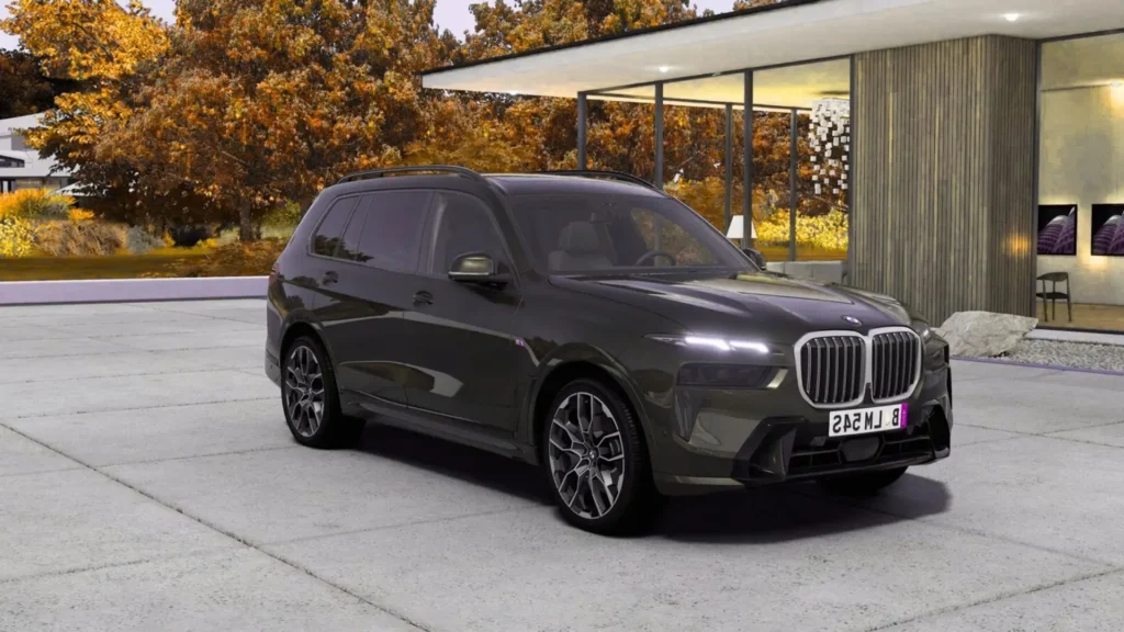 2024 BMW X7 luxury SUV exterior design