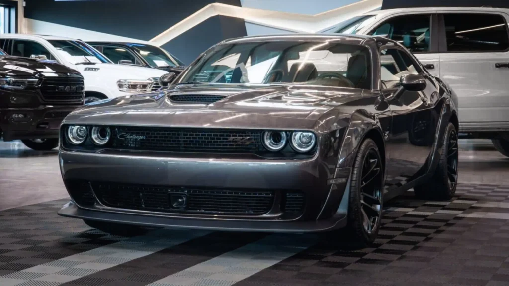 2023 Dodge Challenger powerful muscle car exterior design