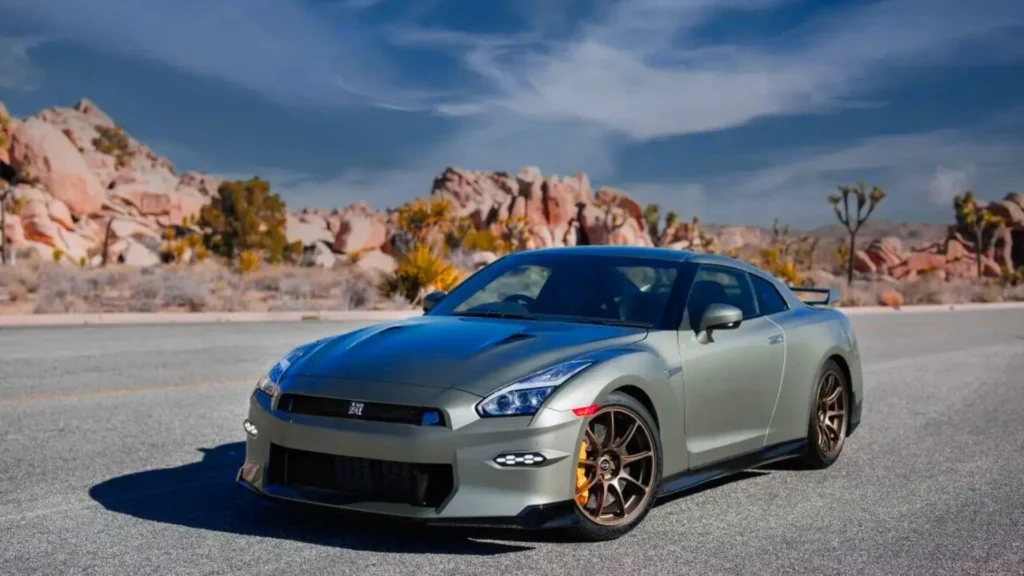 2024 Nissan GT-R NISMO high-performance sports car exterior design