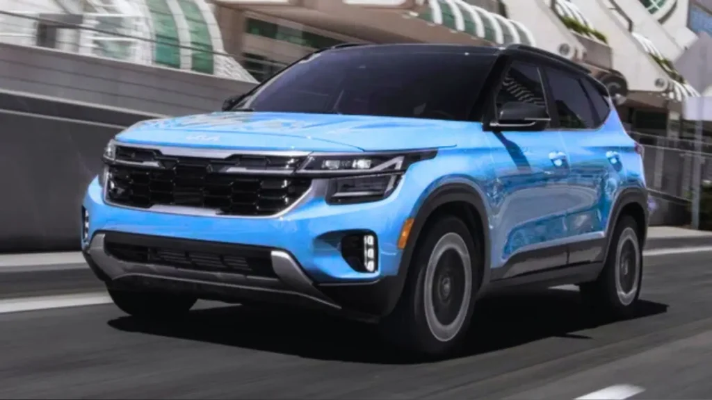 2025 Kia Seltos compact SUV with sporty design