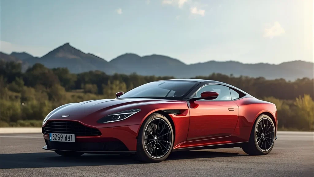 Aston Martin DB12 luxury grand tourer exterior design
