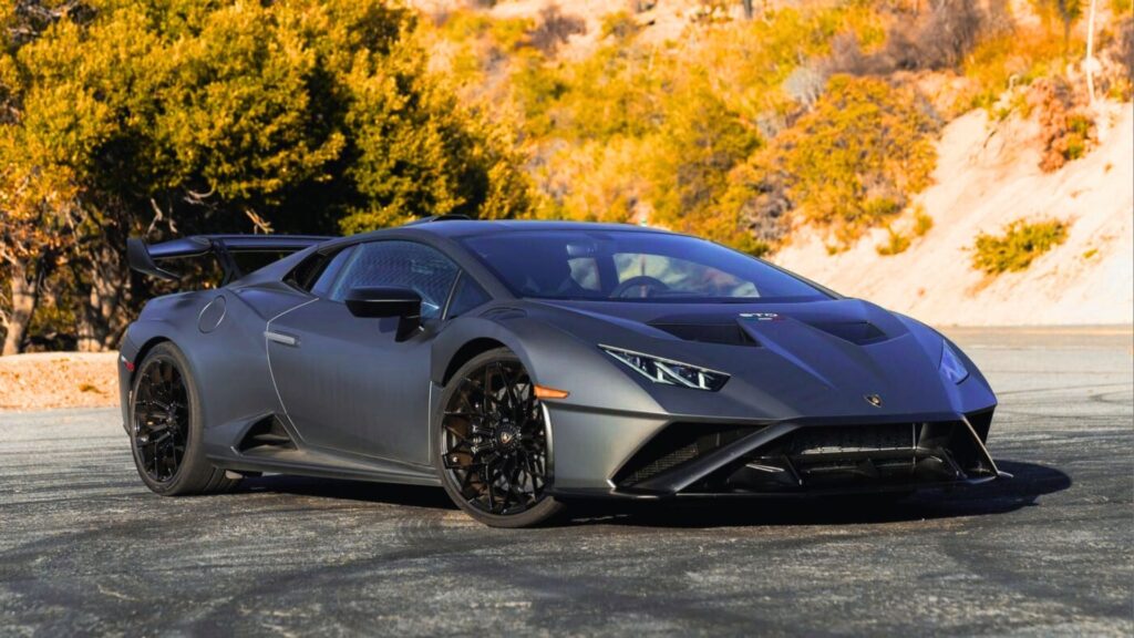 Lamborghini Huracan STO high-performance supercar exterior design