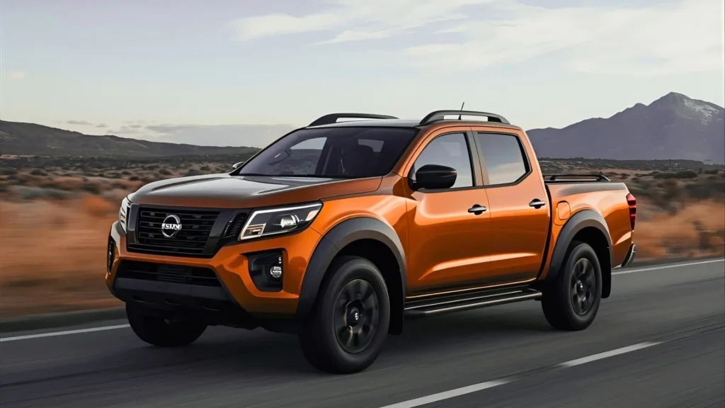 2024 Nissan Frontier exterior design and rugged body style