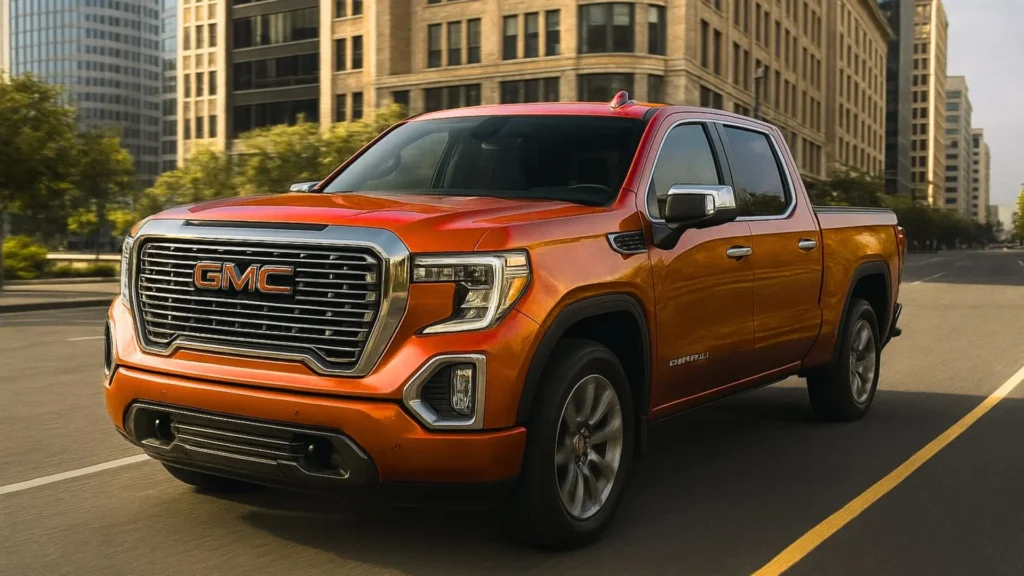 2024 GMC Sierra powerful pickup truck exterior design