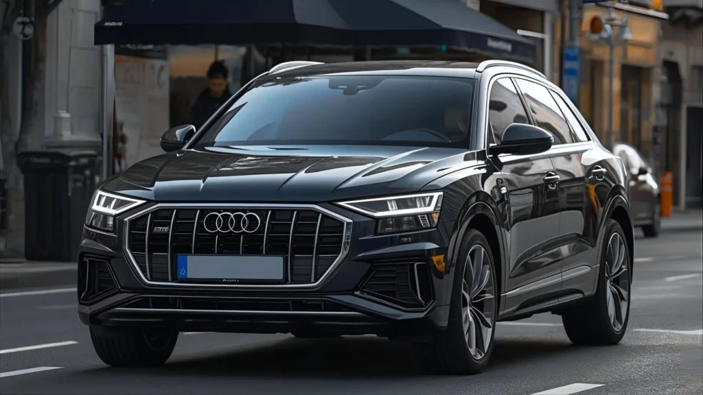 Audi Q8 luxury SUV front exterior view