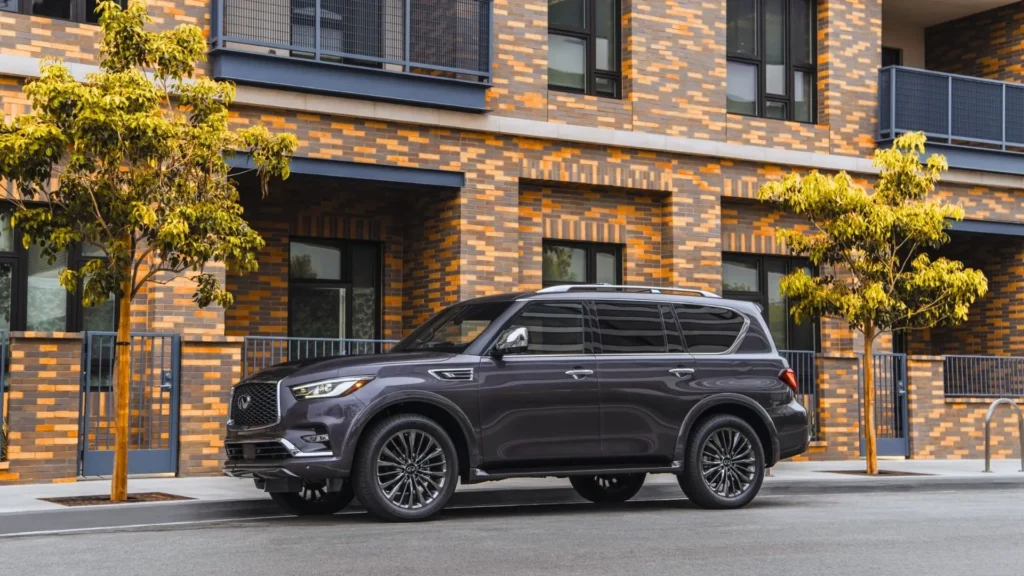 Infiniti QX80 luxury full-size SUV exterior design