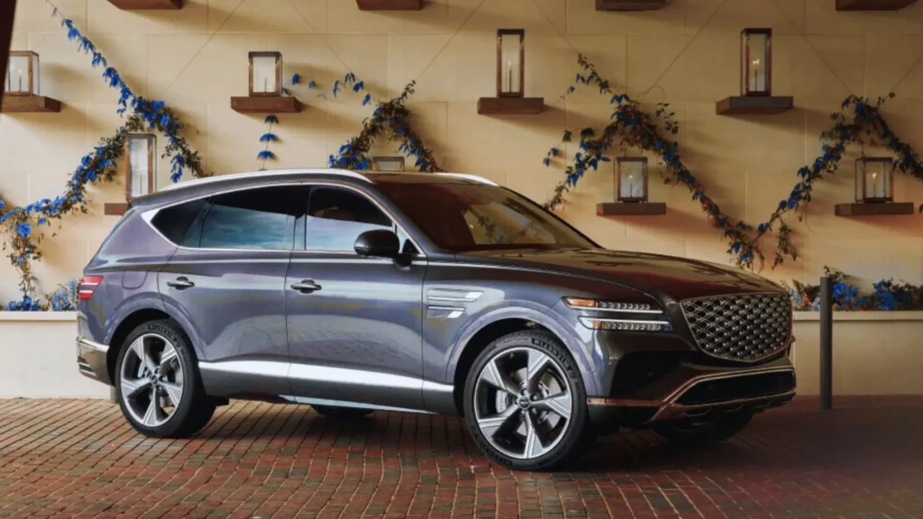 2024 Genesis GV80 luxury SUV exterior design