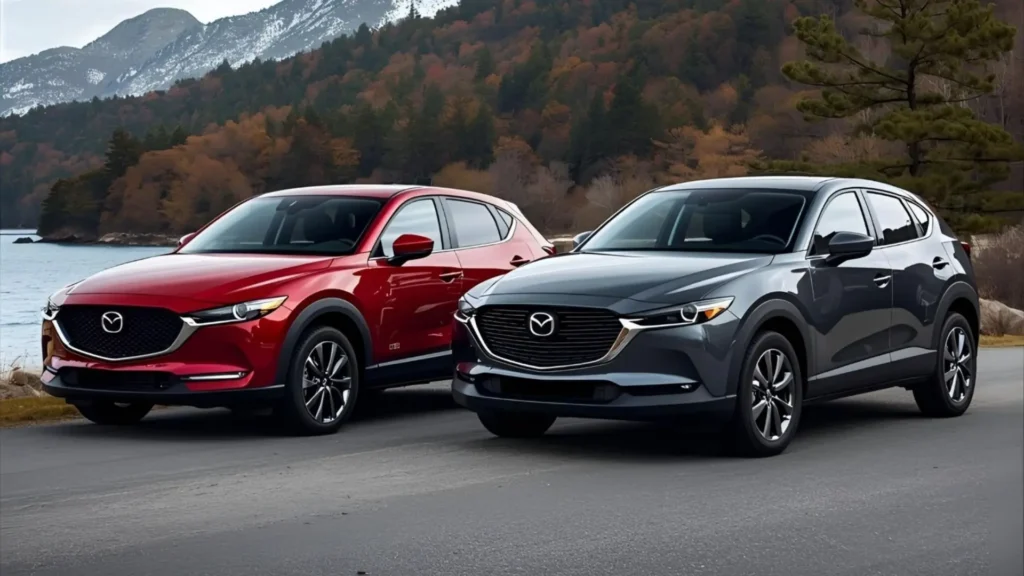 Mazda CX-30 vs CX-50 detailed side profile
