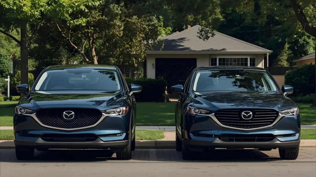 Mazda CX-30 vs CX-50 SUV comparison front view