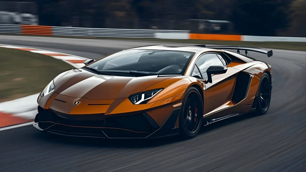 Lamborghini Aventador SVJ high-performance supercar exterior design