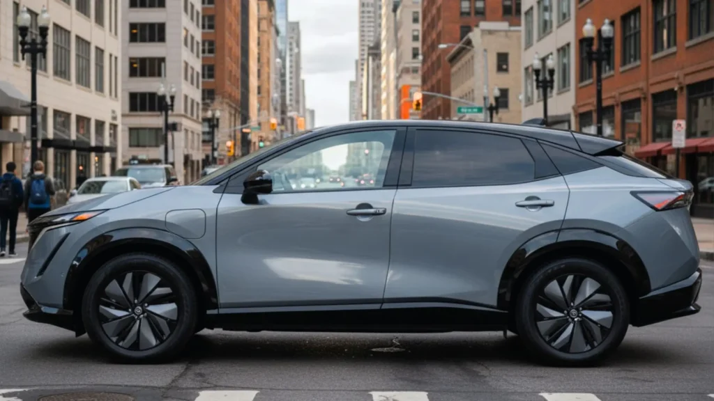 Nissan Ariya side view