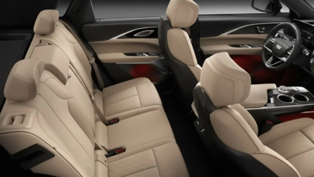 2024 Cadillac Lyriq interior features
