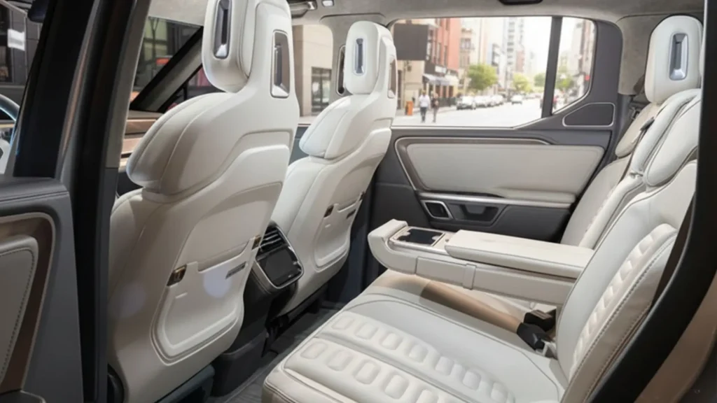 2022 Rivian R1T interior features