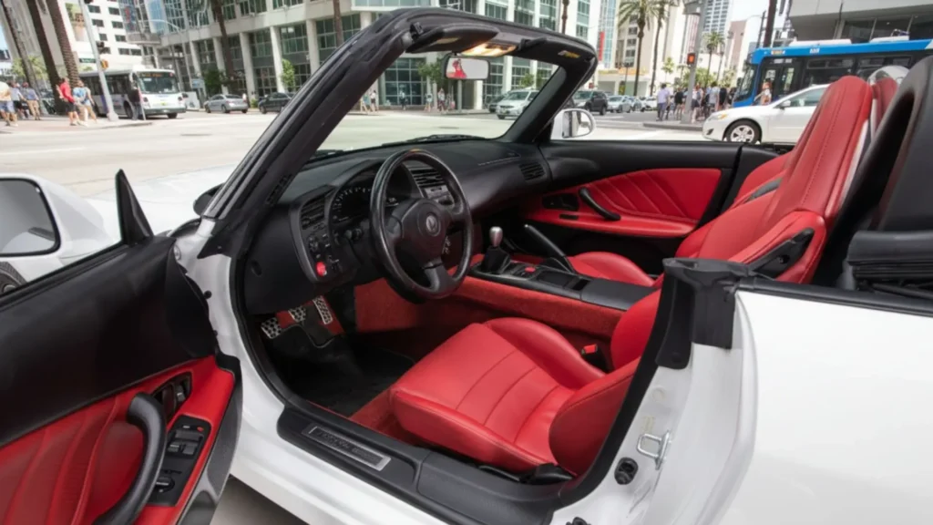 Honda S2000 interior and features