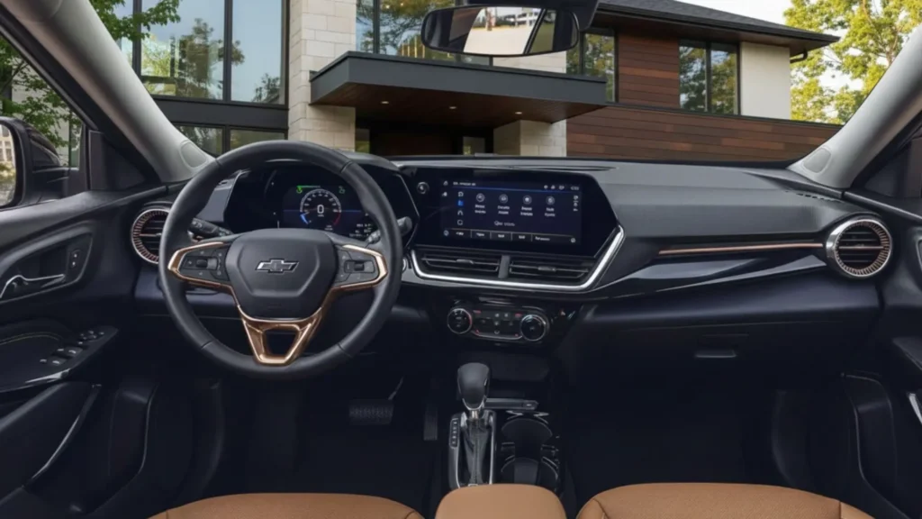 2025 Chevrolet Trax interior dashboard