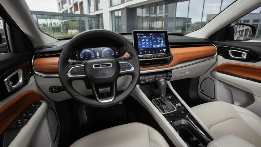 2024 Jeep Compass interior dashboard