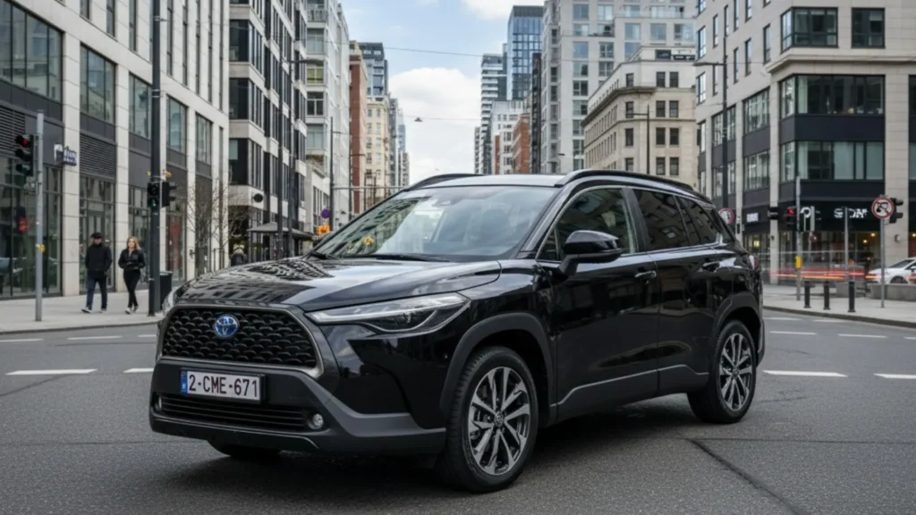 Toyota Corolla Cross exterior design