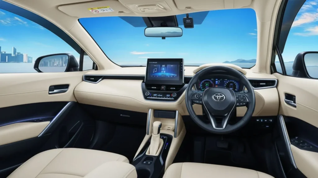Toyota Corolla Cross interior dashboard features