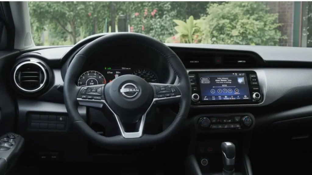 Nissan Kicks dashboard interior design