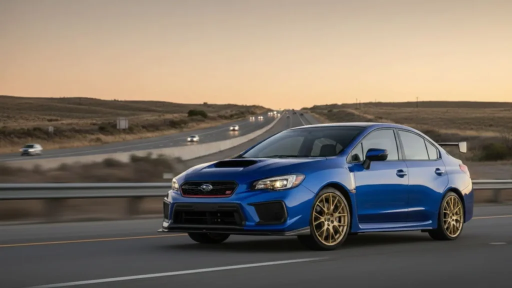 Subaru WRX STI exterior design
