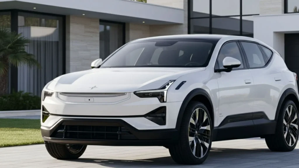 Polestar 3 front view styling