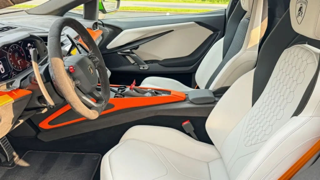 2024 Lamborghini Revuelto interior luxury cockpit