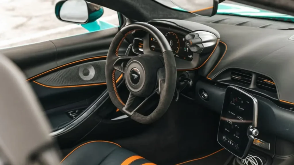McLaren Artura interior luxury cockpit