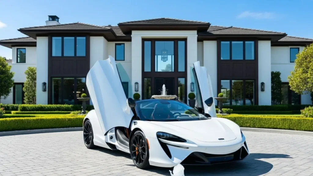 McLaren Artura front view aerodynamic design