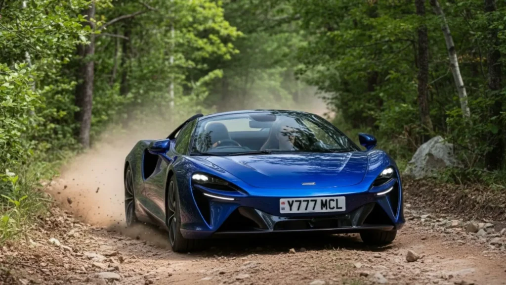 McLaren Artura side profile performance styling