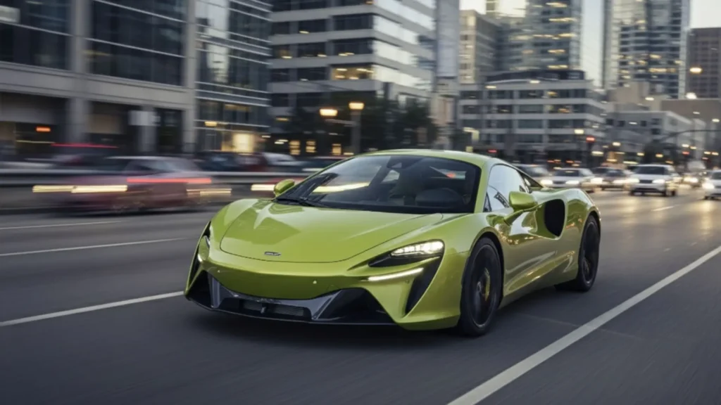 McLaren Artura hybrid supercar exterior