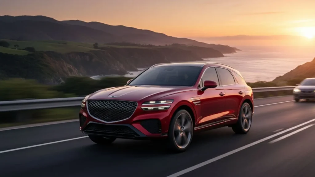 Genesis GV70 side view