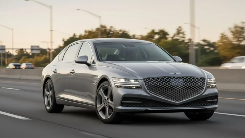 Genesis G80 exterior design