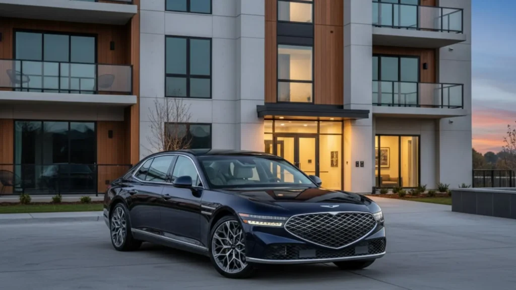 Genesis G90 front view
