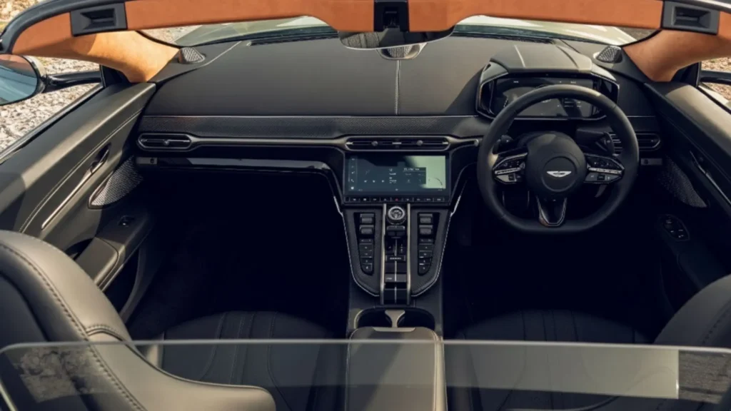Aston Martin Vantage interior premium cockpit