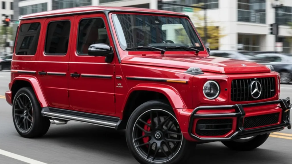 2024 Mercedes-Benz G Wagon front view styling