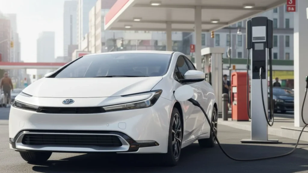 Toyota Prius hybrid car