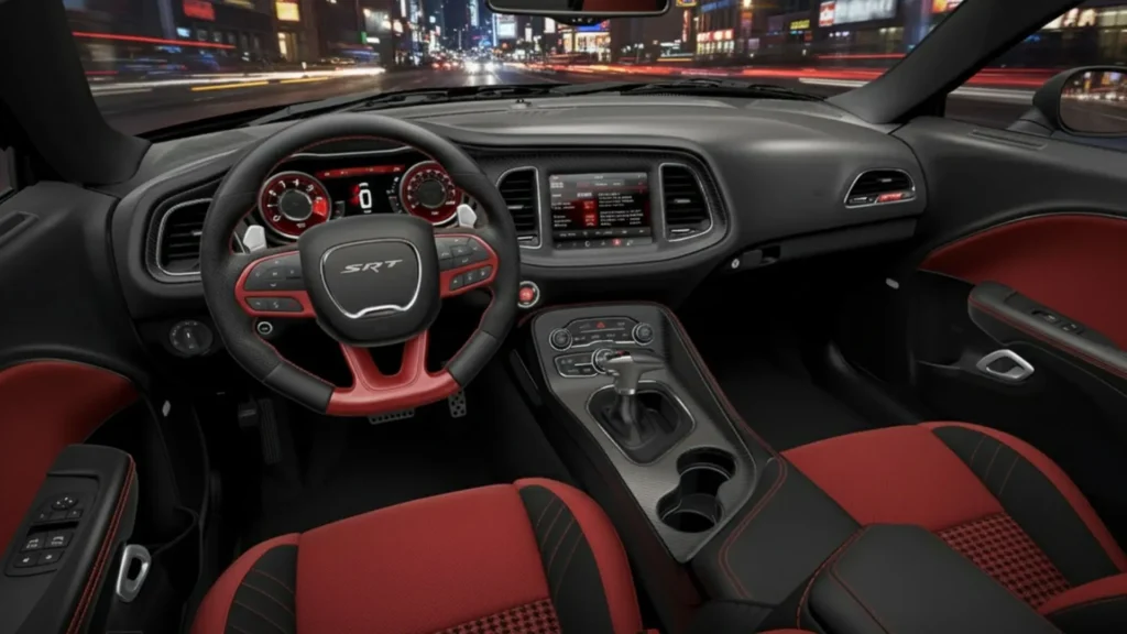 Dodge Demon 170 interior performance cockpit