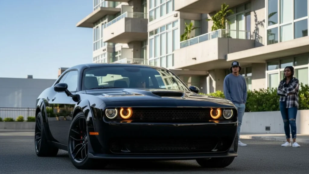 Dodge Demon 170 front view aggressive design
