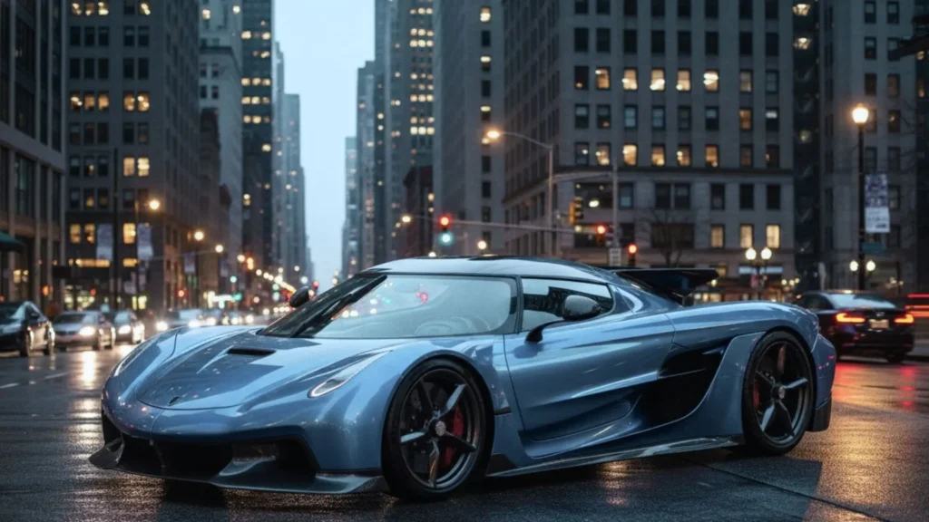 Koenigsegg Jesko Absolut side view