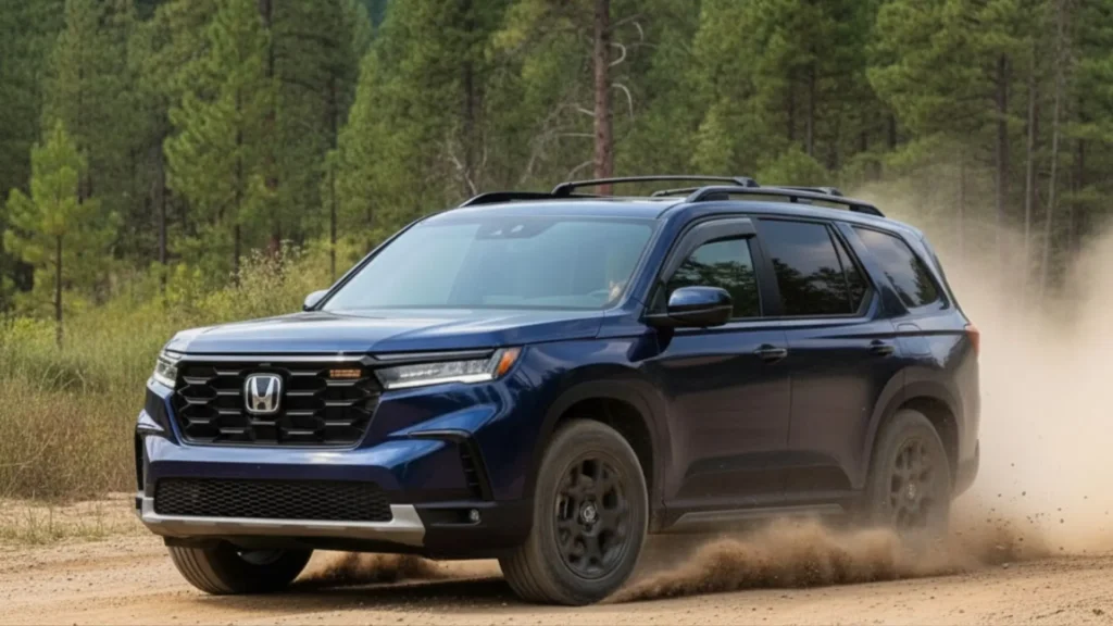 2025 Honda Pilot TrailSport off-road capability
